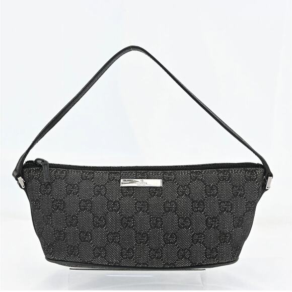 Gucci Black Denim Bagette - Picture 3 of 13